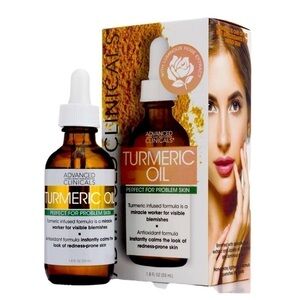 Advanced Clinicals turmeric oil, 1.8 fluid ounces New in Box
